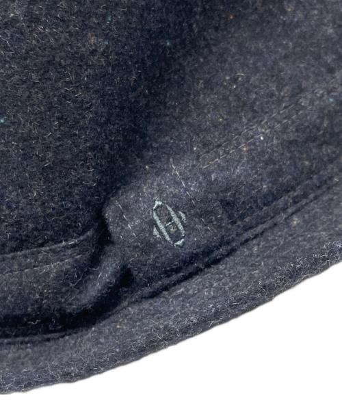 HERMES（エルメス）HERMES (エルメス) カシミヤ ハット ネイビー サイズ:58の古着・服飾アイテム