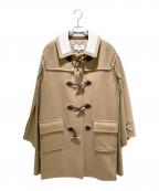 Maison Margielaメゾンマルジェラ）の古着「Maison Margiela duffle cape coat ダッフル ケープ コート SI0AA0005 S44580」｜ベージュ