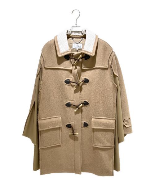 Maison Margiela（メゾンマルジェラ）Maison Margiela (メゾンマルジェラ) Maison Margiela duffle cape coat ダッフル ケープ コート SI0AA0005 S44580 ベージュ サイズ:38の古着・服飾アイテム