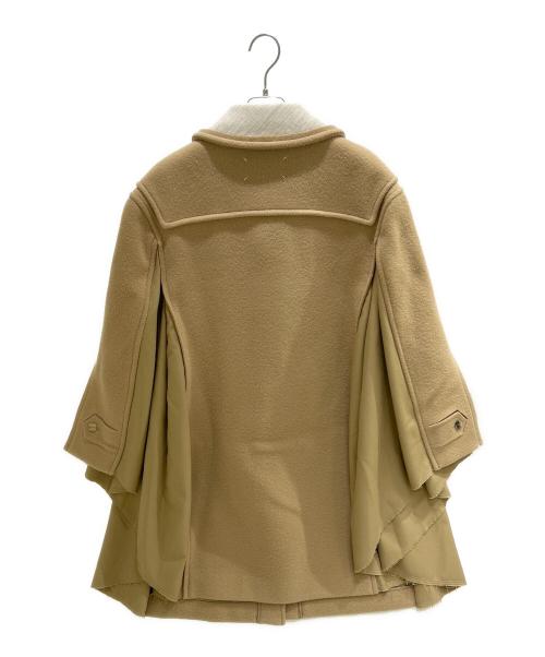 Maison Margiela（メゾンマルジェラ）Maison Margiela (メゾンマルジェラ) Maison Margiela duffle cape coat ダッフル ケープ コート SI0AA0005 S44580 ベージュ サイズ:38の古着・服飾アイテム