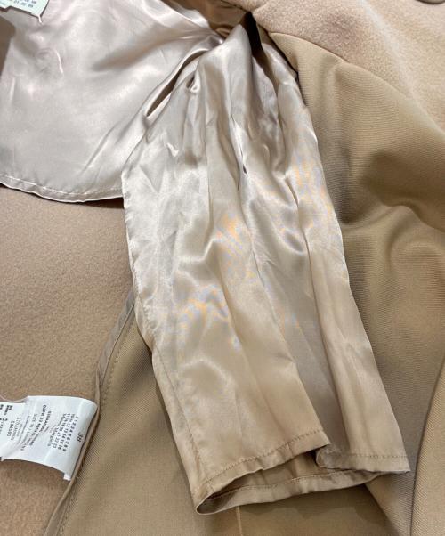 Maison Margiela（メゾンマルジェラ）Maison Margiela (メゾンマルジェラ) Maison Margiela duffle cape coat ダッフル ケープ コート SI0AA0005 S44580 ベージュ サイズ:38の古着・服飾アイテム