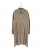 Maison Margielaメゾンマルジェラ）の古着「ピーチコットントレンチコート」｜ベージュ