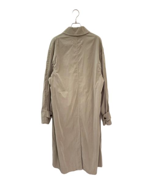Maison Margiela（メゾンマルジェラ）Maison Margiela (メゾンマルジェラ) ピーチコットントレンチコート ベージュ サイズ:40の古着・服飾アイテム