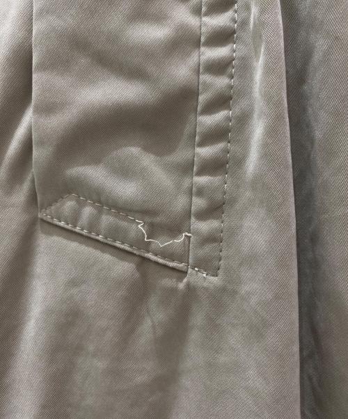 Maison Margiela（メゾンマルジェラ）Maison Margiela (メゾンマルジェラ) ピーチコットントレンチコート ベージュ サイズ:40の古着・服飾アイテム