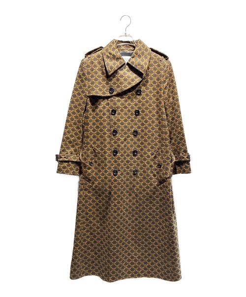 CELINE（セリーヌ）CELINE (セリーヌ) トレンチコート ダークブラウン サイズ:42の古着・服飾アイテム