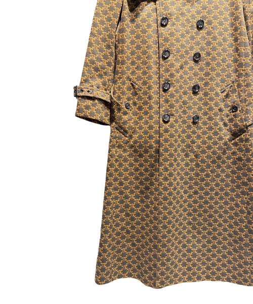 CELINE（セリーヌ）CELINE (セリーヌ) トレンチコート ダークブラウン サイズ:42の古着・服飾アイテム