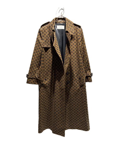 CELINE（セリーヌ）CELINE (セリーヌ) トレンチコート ダークブラウン サイズ:42の古着・服飾アイテム