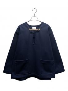 CELINE（セリーヌ）の古着「ウールスモック」｜ネイビー