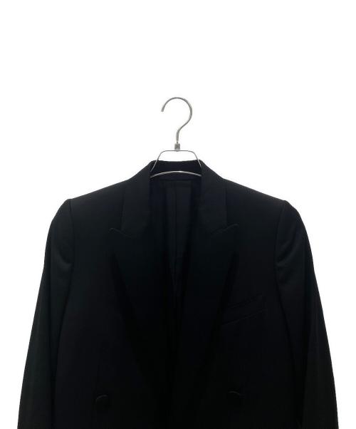CELINE（セリーヌ）CELINE (セリーヌ) ダブルブレストロングタキシードブレザー 2V022659D ブラック サイズ:38の古着・服飾アイテム