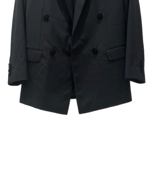 CELINE（セリーヌ）CELINE (セリーヌ) ダブルブレストロングタキシードブレザー 2V022659D ブラック サイズ:38の古着・服飾アイテム