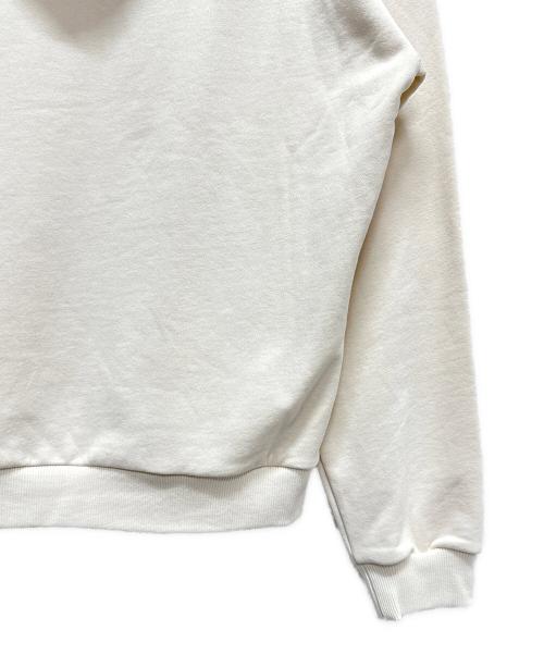 CELINE（セリーヌ）CELINE (セリーヌ) CELINEロゴ ルーズ フーディー　2Y321670Q.01CB アイボリー サイズ:Lの古着・服飾アイテム