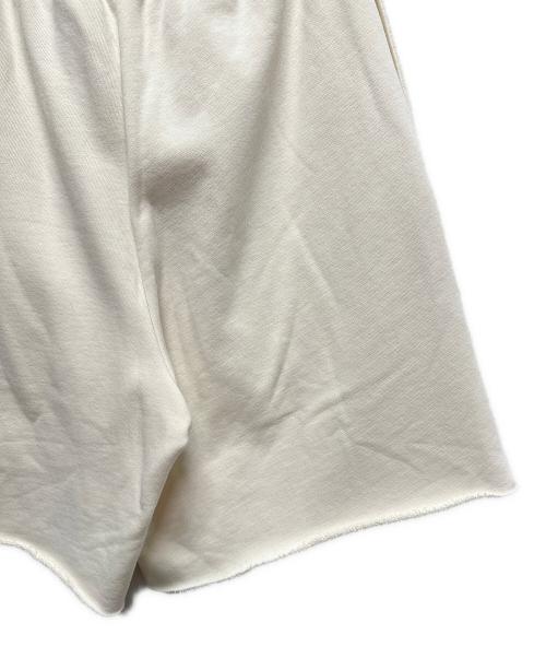 CELINE（セリーヌ）CELINE (セリーヌ) ロゴ刺繍スウェットショートパンツ　2Z063670Q.01CB アイボリー サイズ:Sの古着・服飾アイテム