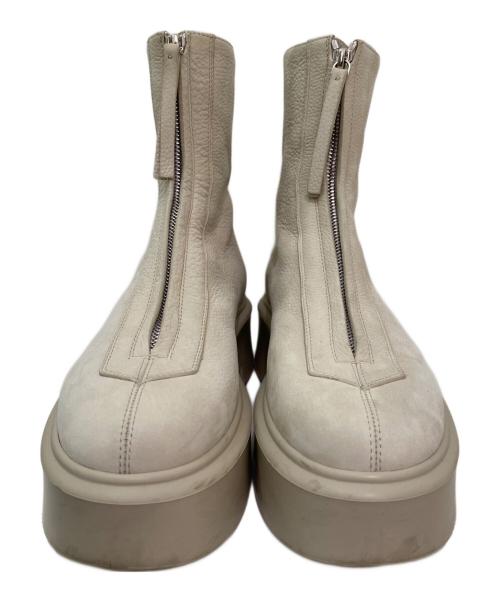 THE ROW（ザ ロウ）THE ROW (ザ ロウ) ZIPPED BOOT アイボリー サイズ:38の古着・服飾アイテム