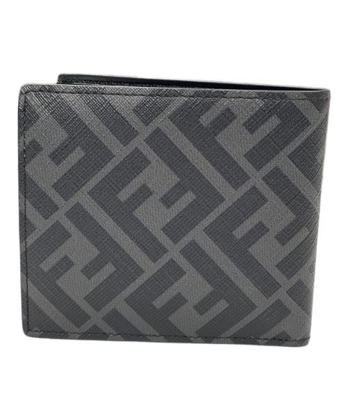 FENDI（フェンディ）FENDI (フェンディ) 2つ折り財布 ブラック サイズ:二つ折り財布の古着・服飾アイテム