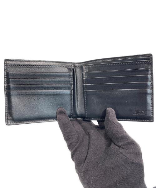FENDI（フェンディ）FENDI (フェンディ) 2つ折り財布 ブラック サイズ:二つ折り財布の古着・服飾アイテム