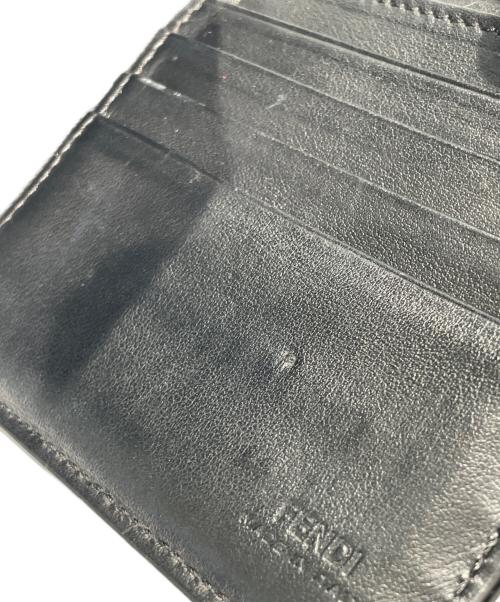 FENDI（フェンディ）FENDI (フェンディ) 2つ折り財布 ブラック サイズ:二つ折り財布の古着・服飾アイテム