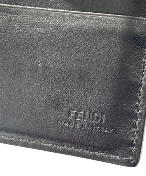 FENDI（フェンディ）FENDI (フェンディ) 2つ折り財布 ブラック サイズ:二つ折り財布の古着・服飾アイテム