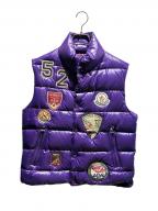 MONCLERモンクレール）の古着「ダウンベスト」｜パープル