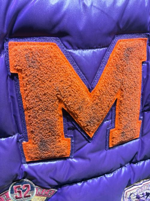 MONCLER（モンクレール）MONCLER (モンクレール) ダウンベスト パープル サイズ:3の古着・服飾アイテム