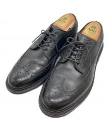 Alden（オールデン）の古着「ウィングチップシューズ」｜ブラック