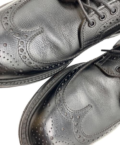 Alden（オールデン）Alden (オールデン) ウィングチップシューズ ブラック サイズ:801・2の古着・服飾アイテム