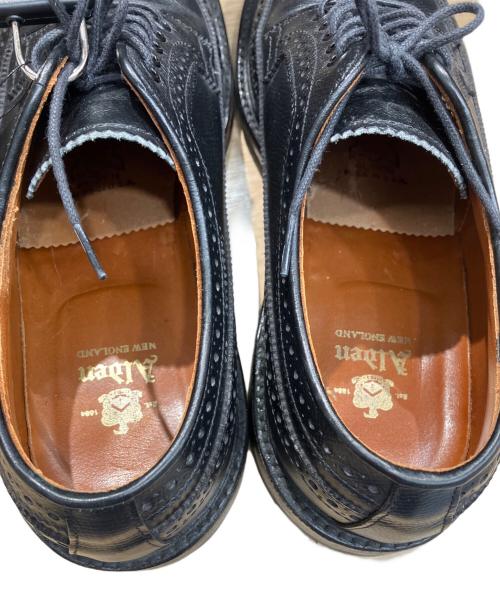 Alden（オールデン）Alden (オールデン) ウィングチップシューズ ブラック サイズ:801・2の古着・服飾アイテム