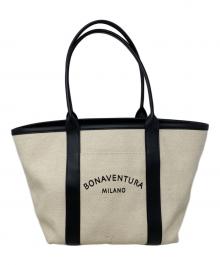 bonaventura（ボナベンチュラ）の古着「BONAVENTURA キャンバストートバッグ」｜アイボリー