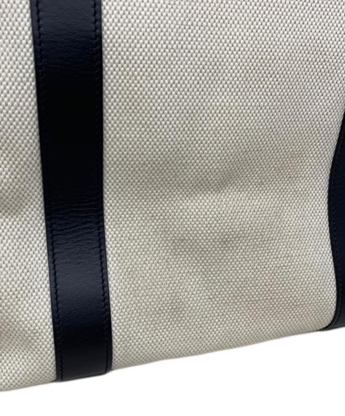 bonaventura（ボナベンチュラ）BONAVENTURA (ボナベンチュラ) BONAVENTURA キャンバストートバッグ アイボリーの古着・服飾アイテム