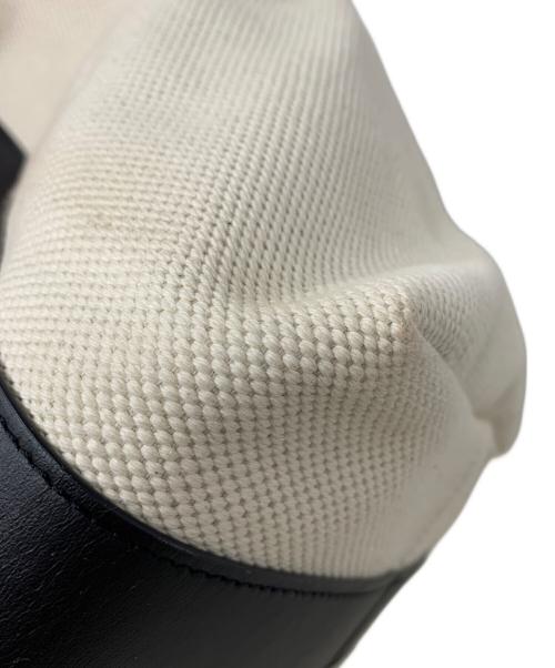 bonaventura（ボナベンチュラ）BONAVENTURA (ボナベンチュラ) BONAVENTURA キャンバストートバッグ アイボリーの古着・服飾アイテム