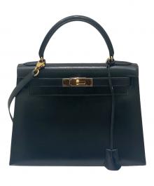 HERMES（エルメス）の古着「ケリー28」｜ブラック