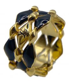 LOUIS VUITTON（ルイ ヴィトン）の古着「マルタージュ リング」｜ブラック×ゴールド