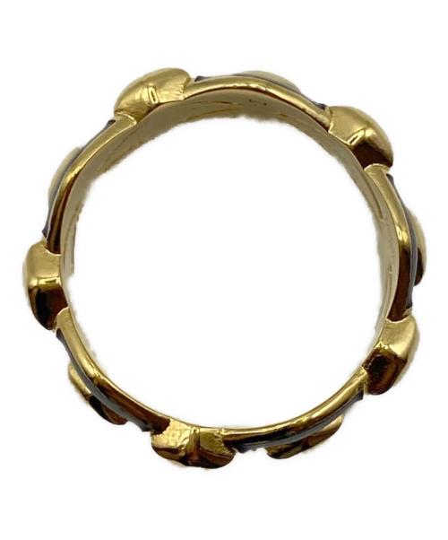 LOUIS VUITTON（ルイ ヴィトン）LOUIS VUITTON (ルイ ヴィトン) マルタージュ リング ブラック×ゴールド サイズ:13号の古着・服飾アイテム