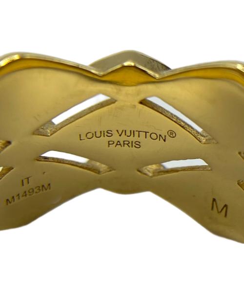 LOUIS VUITTON（ルイ ヴィトン）LOUIS VUITTON (ルイ ヴィトン) マルタージュ リング ブラック×ゴールド サイズ:13号の古着・服飾アイテム