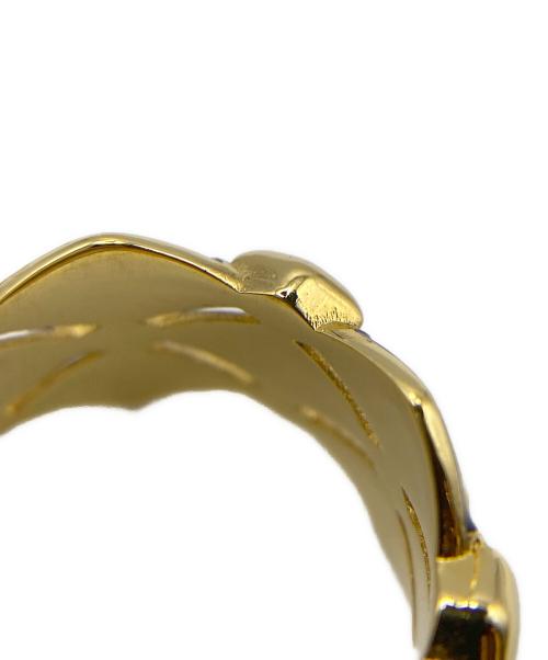 LOUIS VUITTON（ルイ ヴィトン）LOUIS VUITTON (ルイ ヴィトン) マルタージュ リング ブラック×ゴールド サイズ:13号の古着・服飾アイテム