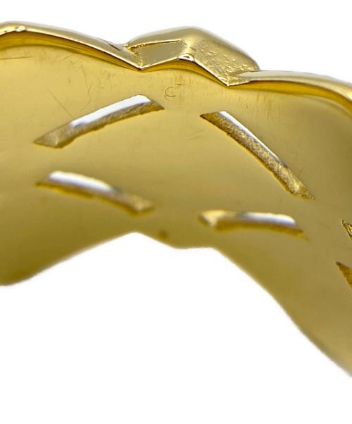 LOUIS VUITTON（ルイ ヴィトン）LOUIS VUITTON (ルイ ヴィトン) マルタージュ リング ブラック×ゴールド サイズ:13号の古着・服飾アイテム