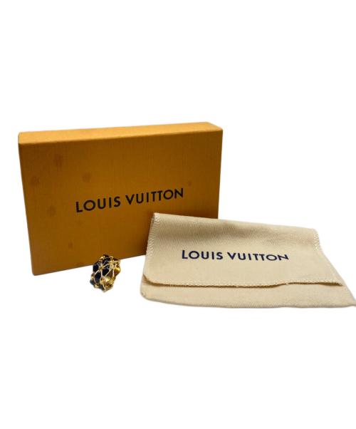 LOUIS VUITTON（ルイ ヴィトン）LOUIS VUITTON (ルイ ヴィトン) マルタージュ リング ブラック×ゴールド サイズ:13号の古着・服飾アイテム