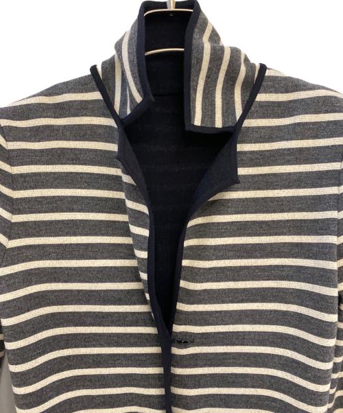 CHANEL（シャネル）CHANEL (シャネル) リバーシブルロングカーディガン ブラック サイズ:38の古着・服飾アイテム