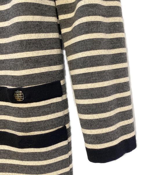 CHANEL（シャネル）CHANEL (シャネル) リバーシブルロングカーディガン ブラック サイズ:38の古着・服飾アイテム