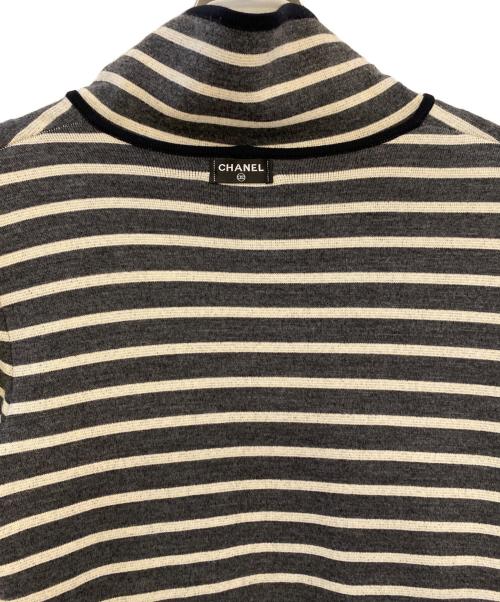 CHANEL（シャネル）CHANEL (シャネル) リバーシブルロングカーディガン ブラック サイズ:38の古着・服飾アイテム