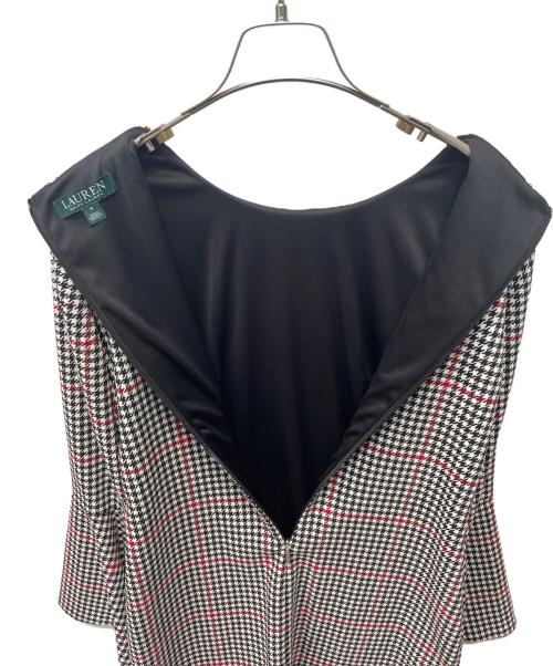 LAUREN RALPH LAUREN（ローレンラルフローレン）LAUREN RALPH LAUREN (ローレンラルフローレン) ワンピース ブラック サイズ:8の古着・服飾アイテム