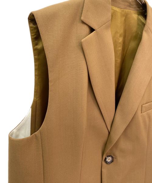 MARNI（マルニ）MARNI (マルニ) ロングジレ ブラウン サイズ:42の古着・服飾アイテム