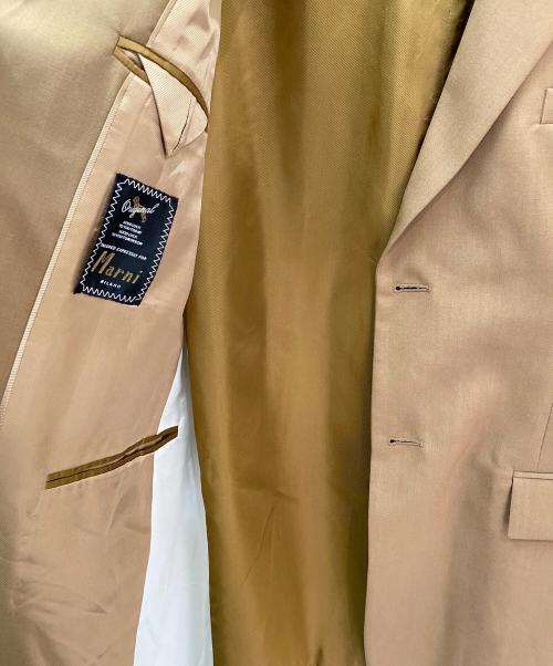 MARNI（マルニ）MARNI (マルニ) ロングジレ ブラウン サイズ:42の古着・服飾アイテム