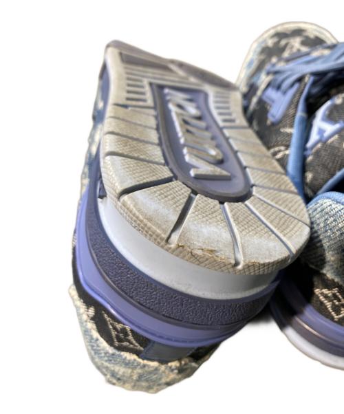 LOUIS VUITTON（ルイ ヴィトン）LOUIS VUITTON (ルイ ヴィトン) LVトレイナーライン スニーカー インディゴ サイズ:8の古着・服飾アイテム