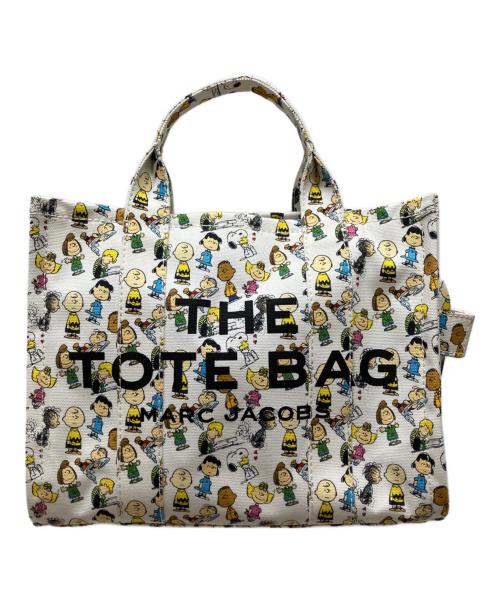 MARC JACOBS（マークジェイコブズ）MARC JACOBS (マークジェイコブズ) PEANUTS (ピーナッツ) トートバッグ ホワイトの古着・服飾アイテム