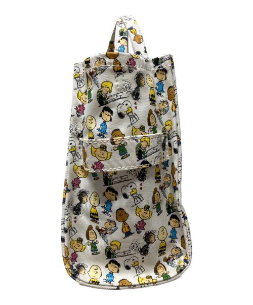 MARC JACOBS（マークジェイコブズ）MARC JACOBS (マークジェイコブズ) PEANUTS (ピーナッツ) トートバッグ ホワイトの古着・服飾アイテム