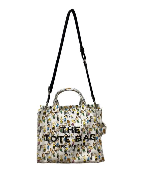 MARC JACOBS（マークジェイコブズ）MARC JACOBS (マークジェイコブズ) PEANUTS (ピーナッツ) トートバッグ ホワイトの古着・服飾アイテム