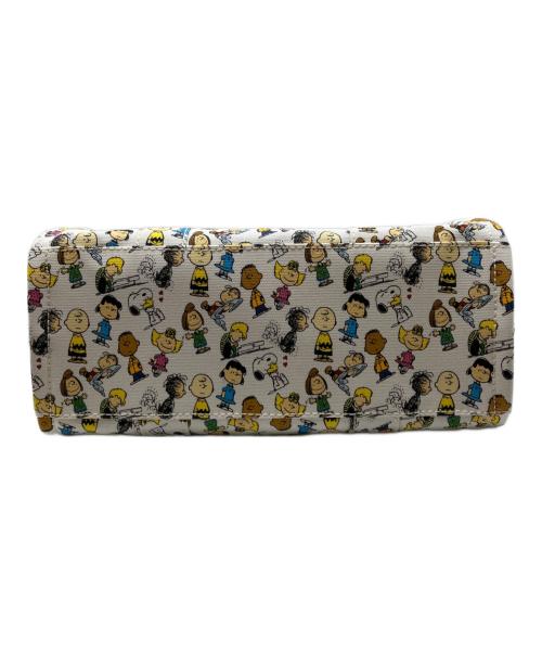MARC JACOBS（マークジェイコブズ）MARC JACOBS (マークジェイコブズ) PEANUTS (ピーナッツ) トートバッグ ホワイトの古着・服飾アイテム