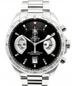 TAG Heuerタグ・ホイヤー）の古着「Grand Carrera グランドカレラ Ref.CAV511A 43mm 黒文字盤」｜黒文字盤