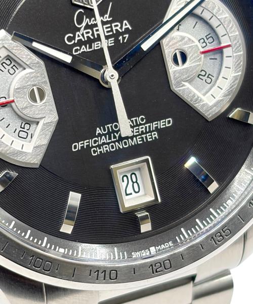 TAG Heuer（タグ・ホイヤー）TAG Heuer (タグ・ホイヤー) Grand Carrera グランドカレラ Ref.CAV511A 43mm 黒文字盤 黒文字盤 サイズ:43㎜/17㎝の古着・服飾アイテム