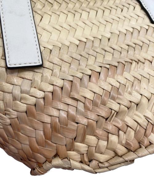 LOEWE（ロエベ）LOEWE (ロエベ) バスケットバッグ ホワイト サイズ:スモールの古着・服飾アイテム